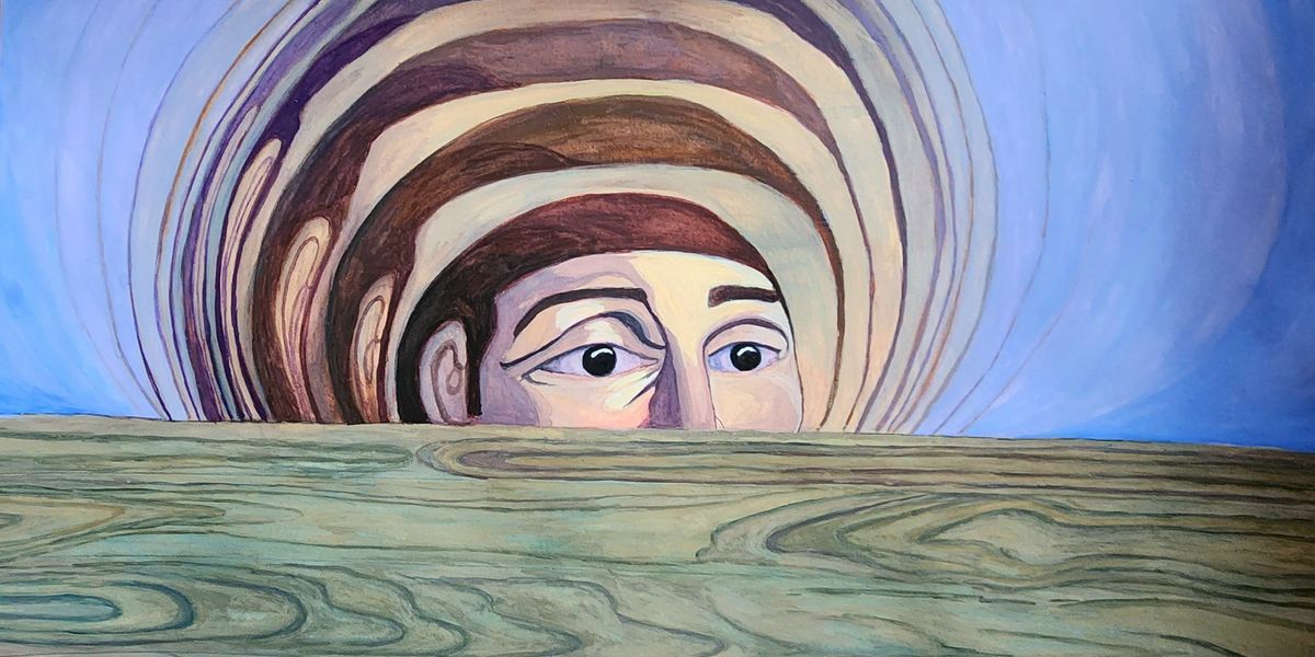 Fading into woodgrain